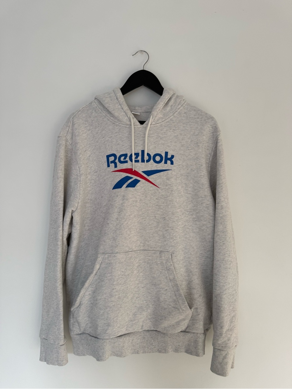 Reebok Light Gray Hoodie